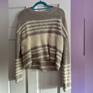 Express fuzzy sweater